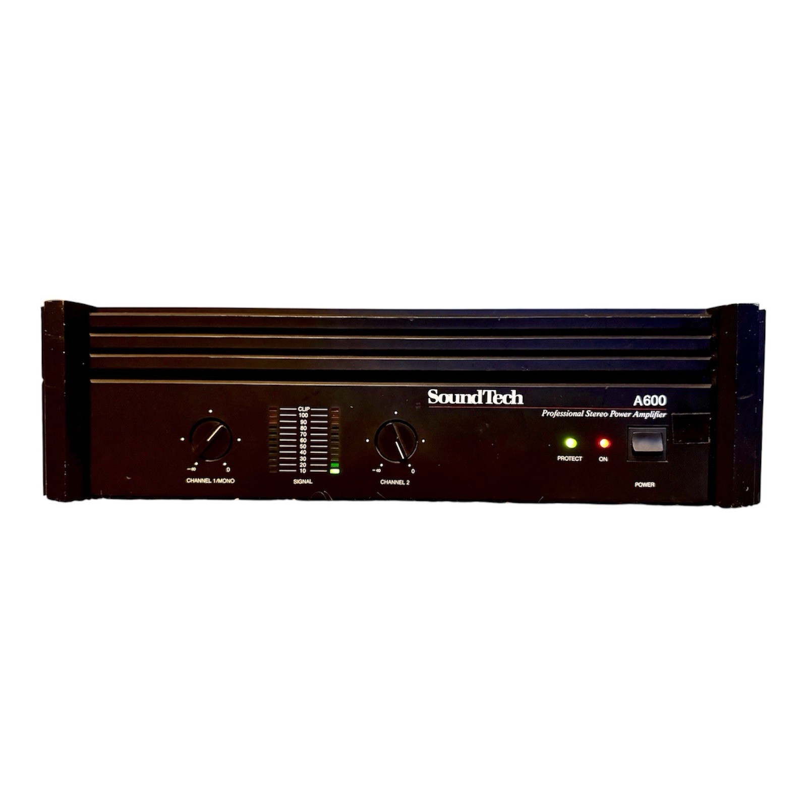 SoundTech A600 Stereo Power Amplifier – Professional 2-Channel Audio Amp