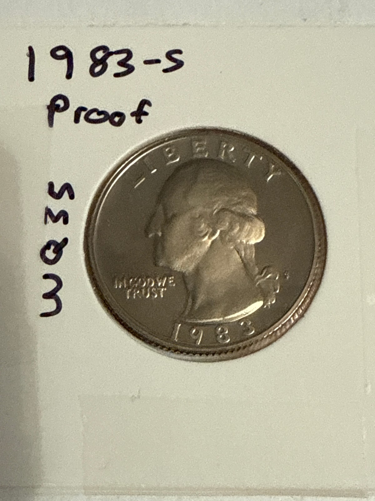 1983 S Proof Washington Quarter