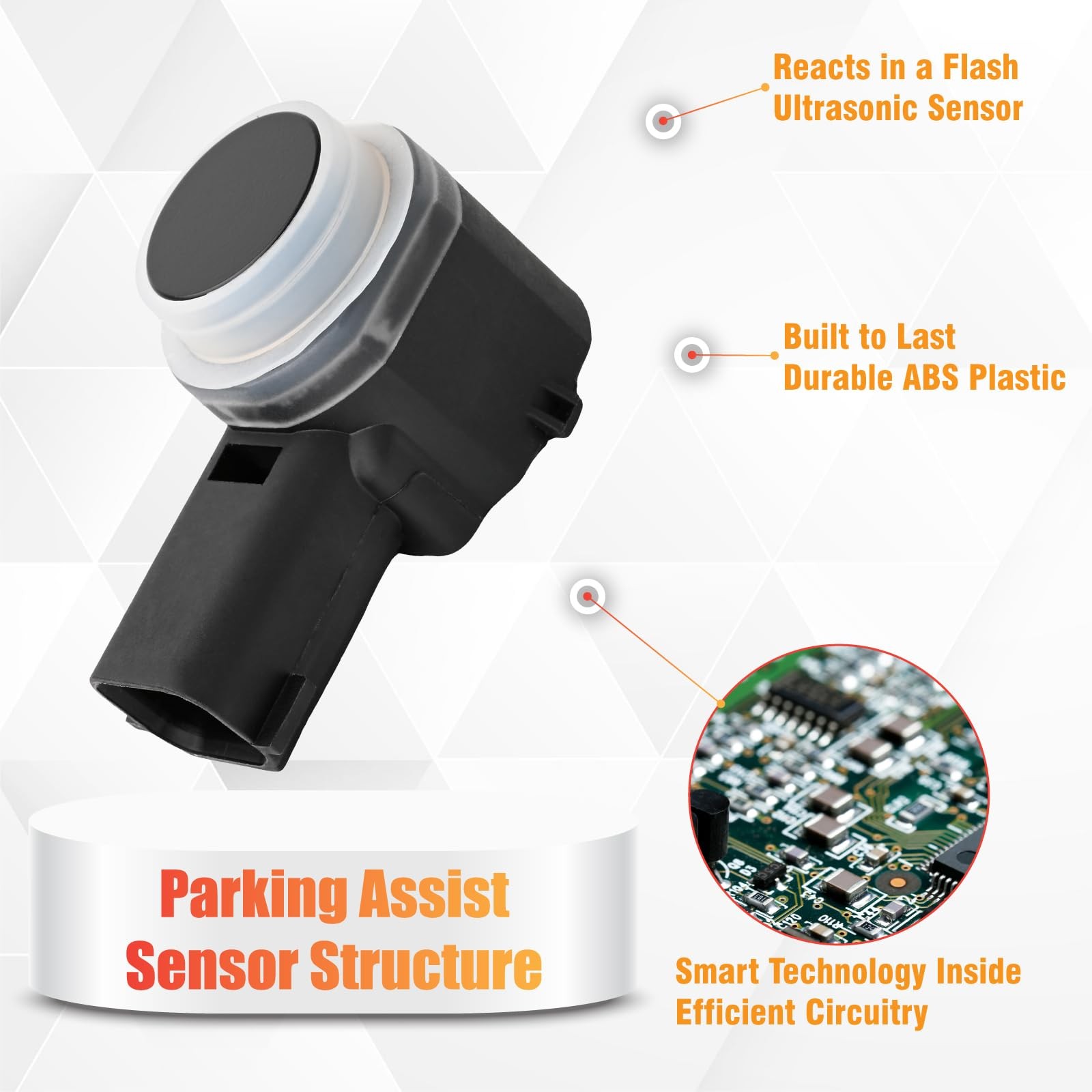 Reverse Backup Parking Assist Sensor Compatible Flex MKT Fusion Edge Explorer