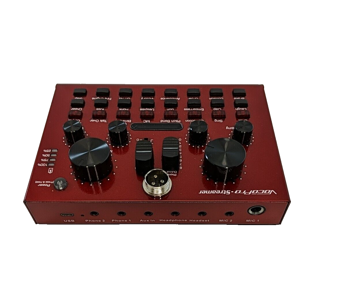 Vocopro Steamer-Desktop USB Audio Interface with Microphone for Live Streaming