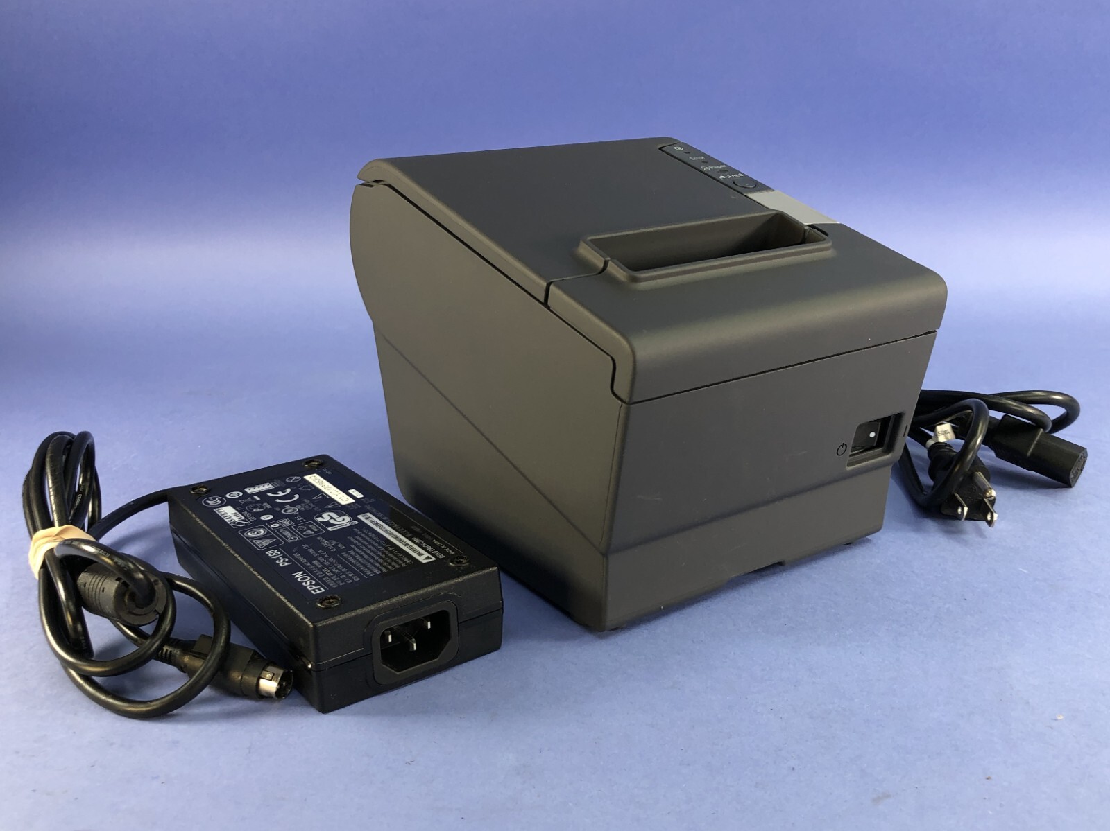 Epson M244A TM-T88V Thermal POS Receipt Printer USB / RS-232 / DM Port w/ PS