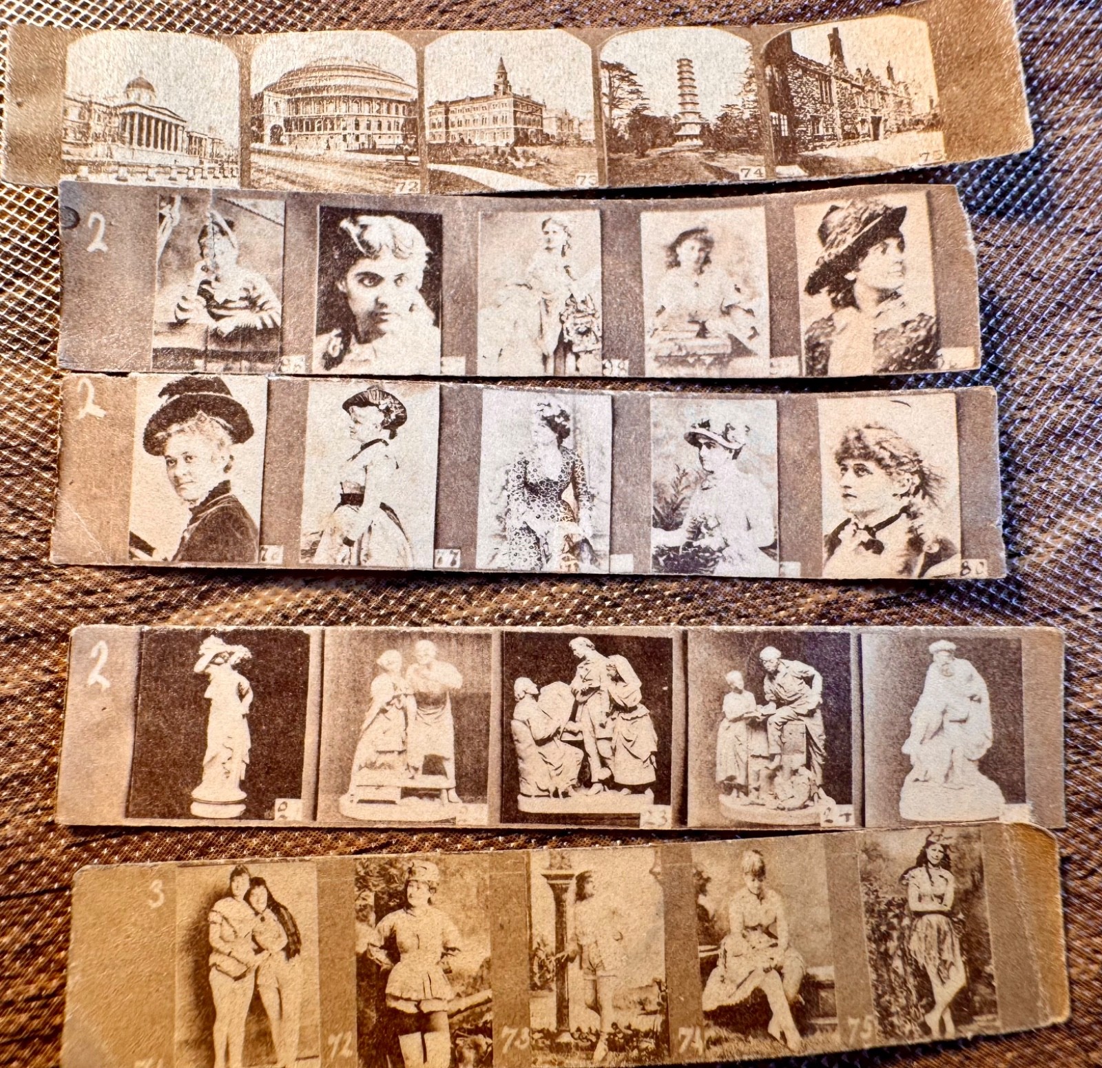 MUTOSCOPE WITH 16 original reel strips