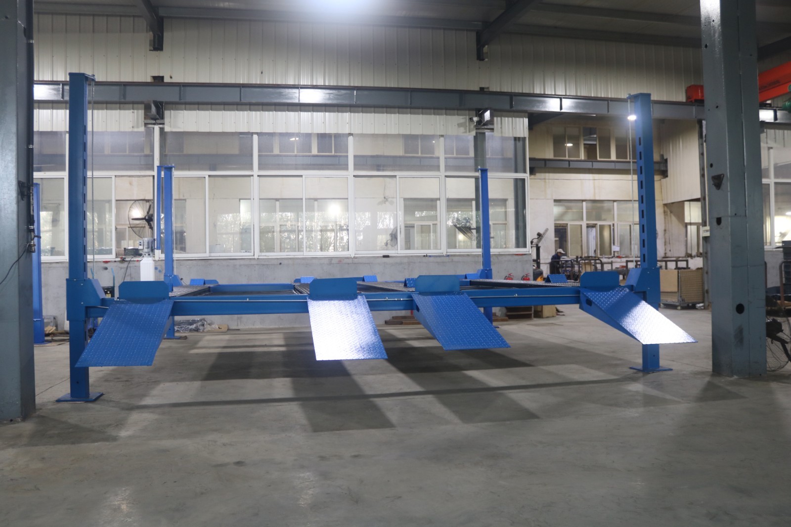 9000lb Double Sided 4 Post Car Lift Standard 78" Increased Height