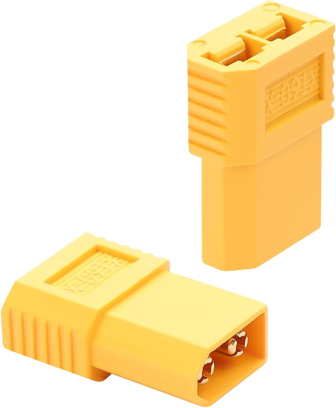 2pcs XT60 to TRX High Current Adapter 30A for RC Model Car Boat
