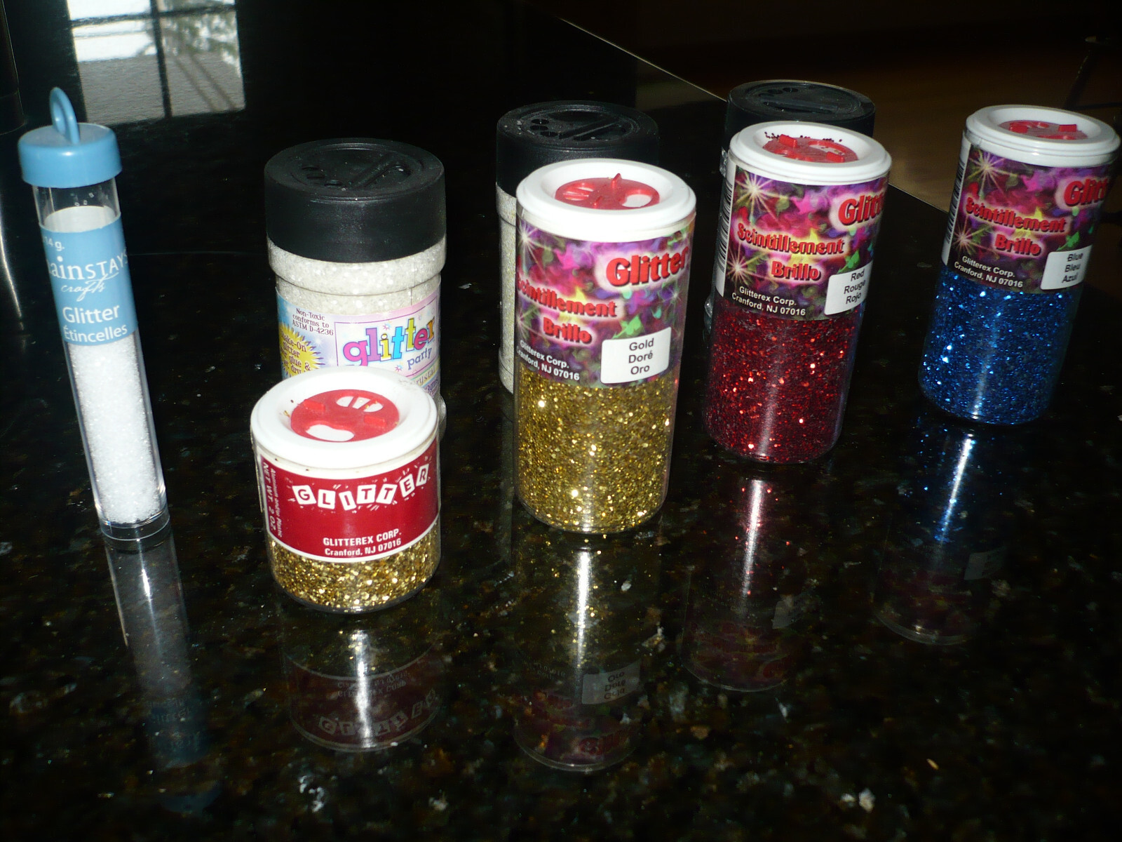 GLITTER ***8 JARS*** NEVER USED