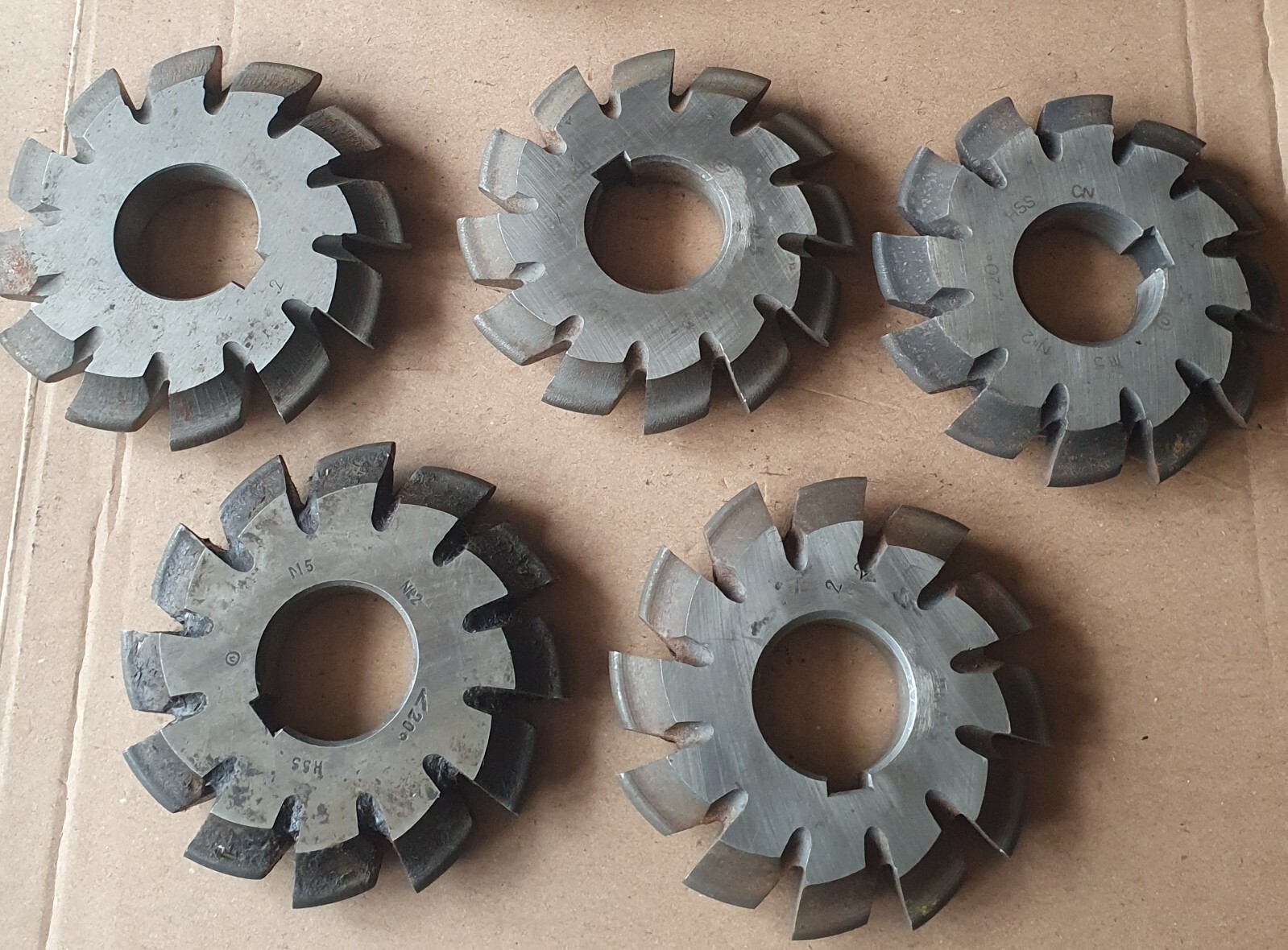 Involute Gear Cutter M5,0 PA 20° HSS M2.