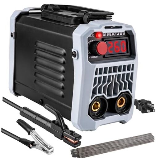 Mini Stick Welder, Portable Welding Machine, 110V MMA-300Amp Welder Machine