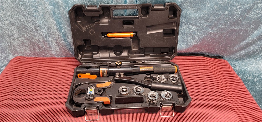 IBOSAD HT1950 COPPER TUBE FITTING HYDRAULIC PEX PIPE PRESS CRIMPING TOOL