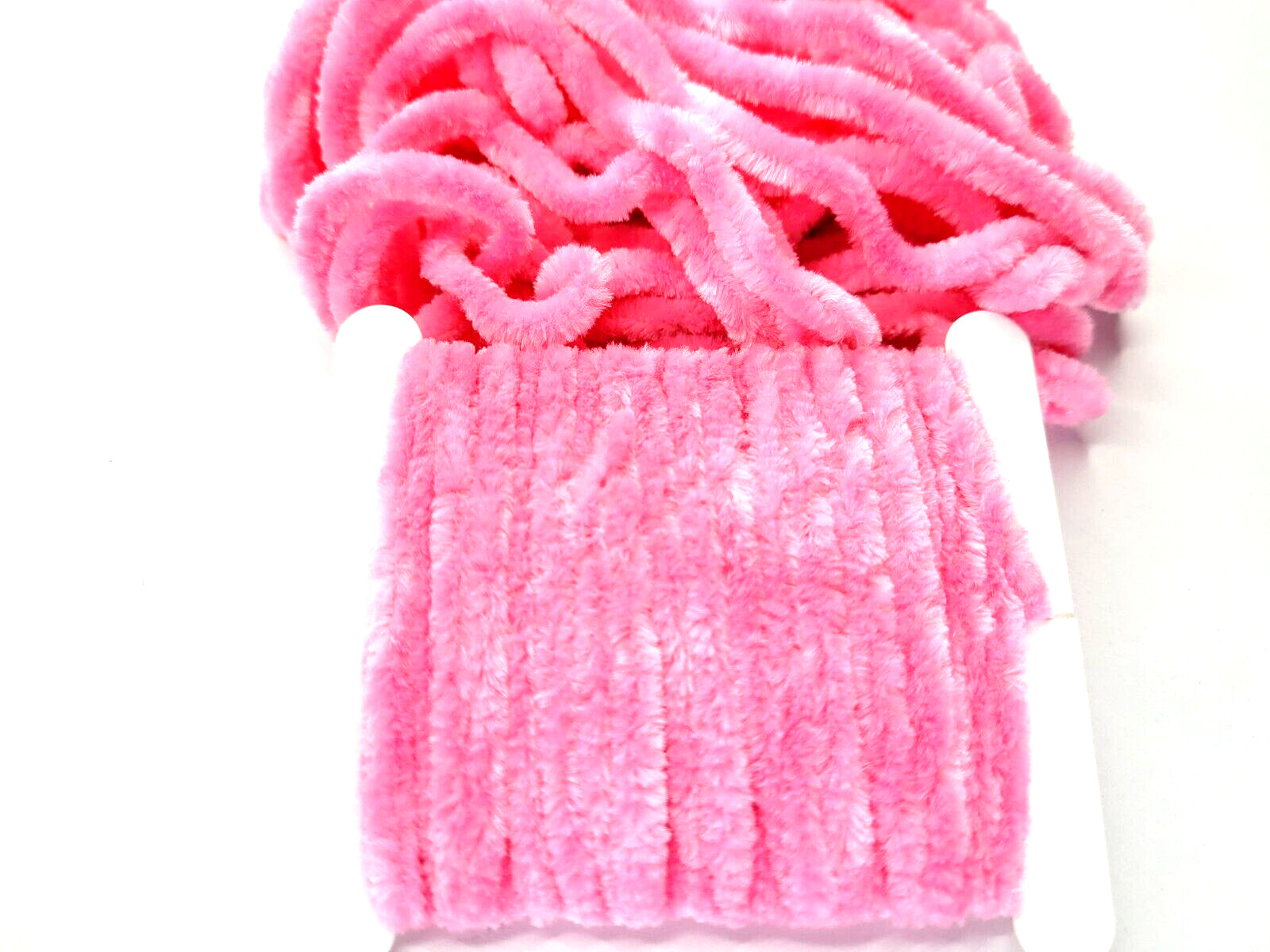 CHENILLE - BRIGHT UV PINK - Medium 4mm - 5 YdS. - Fly & Jig Tying Material - NEW