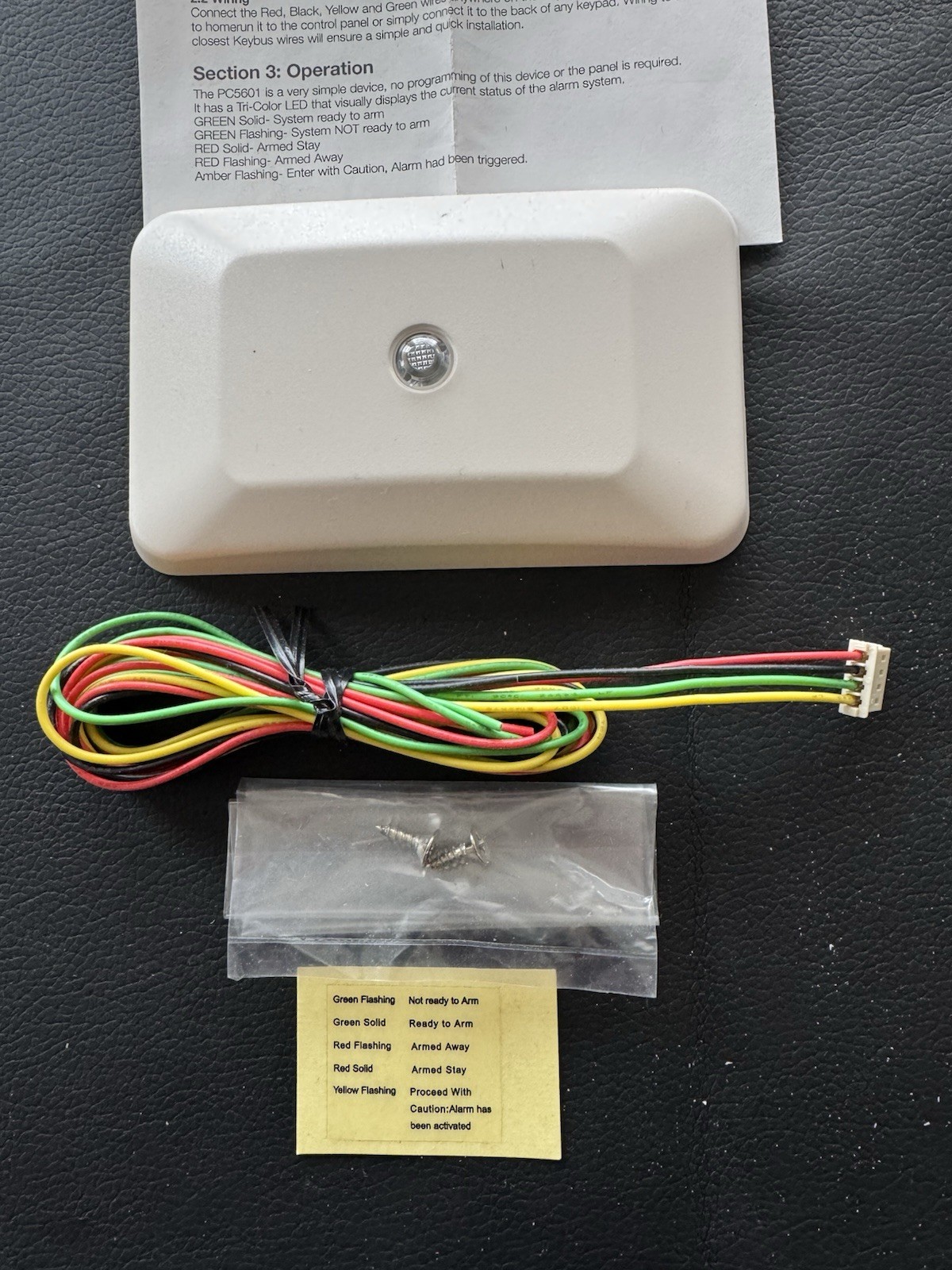 DSC PC 5601 Status Module