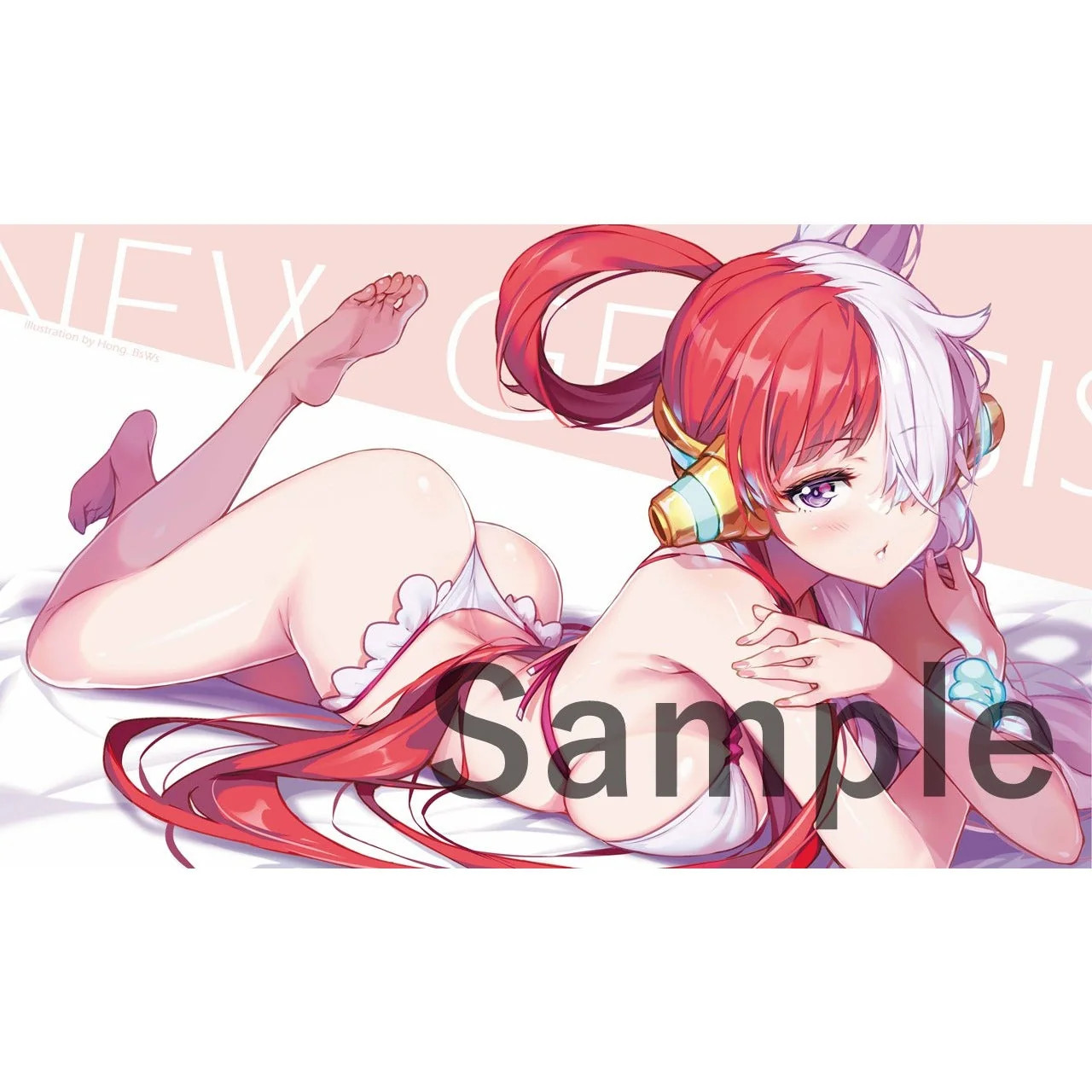 US Seller: Uta (Lying) Rubber Playmat by White Clover
