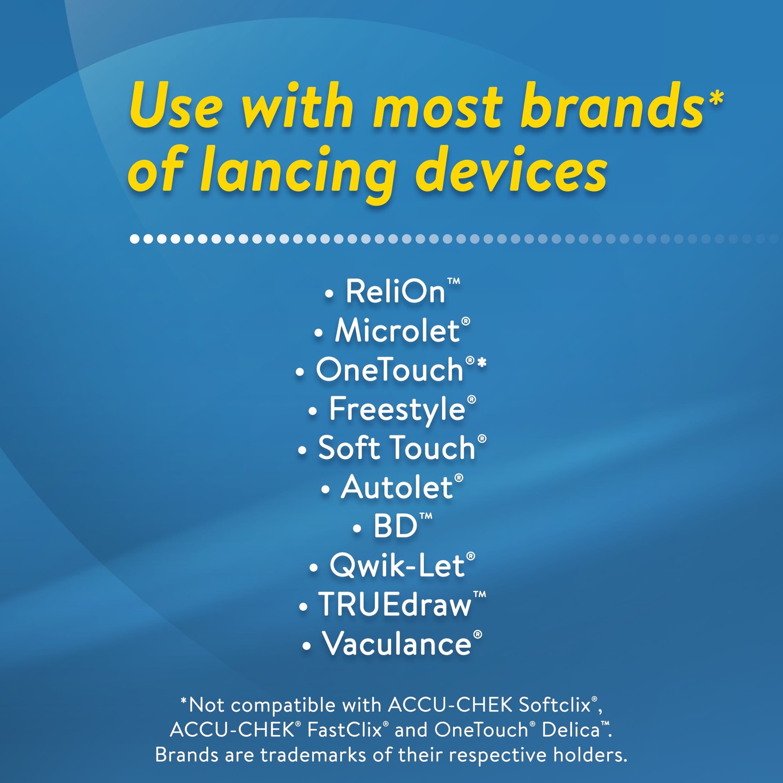 ReliOn Lancing Device
