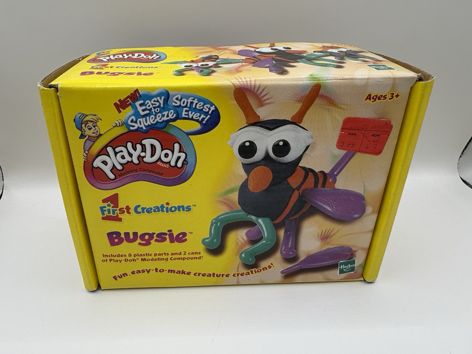 Play-Doh 2001 First Creations Bugsie Sealed
