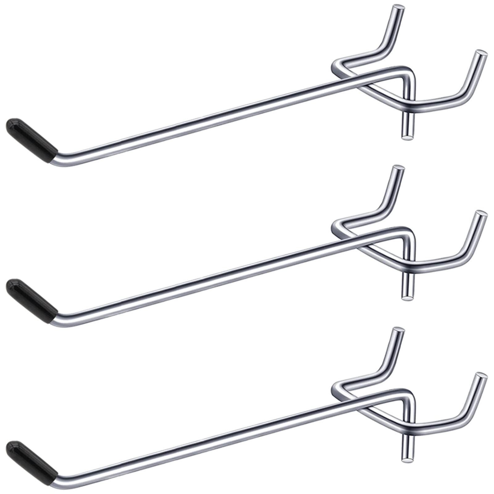 6 Inch 20 Pack Pegboard Hooks Sturdy Shelving Fit 1Mm/0.04Inch Thick Peg Board