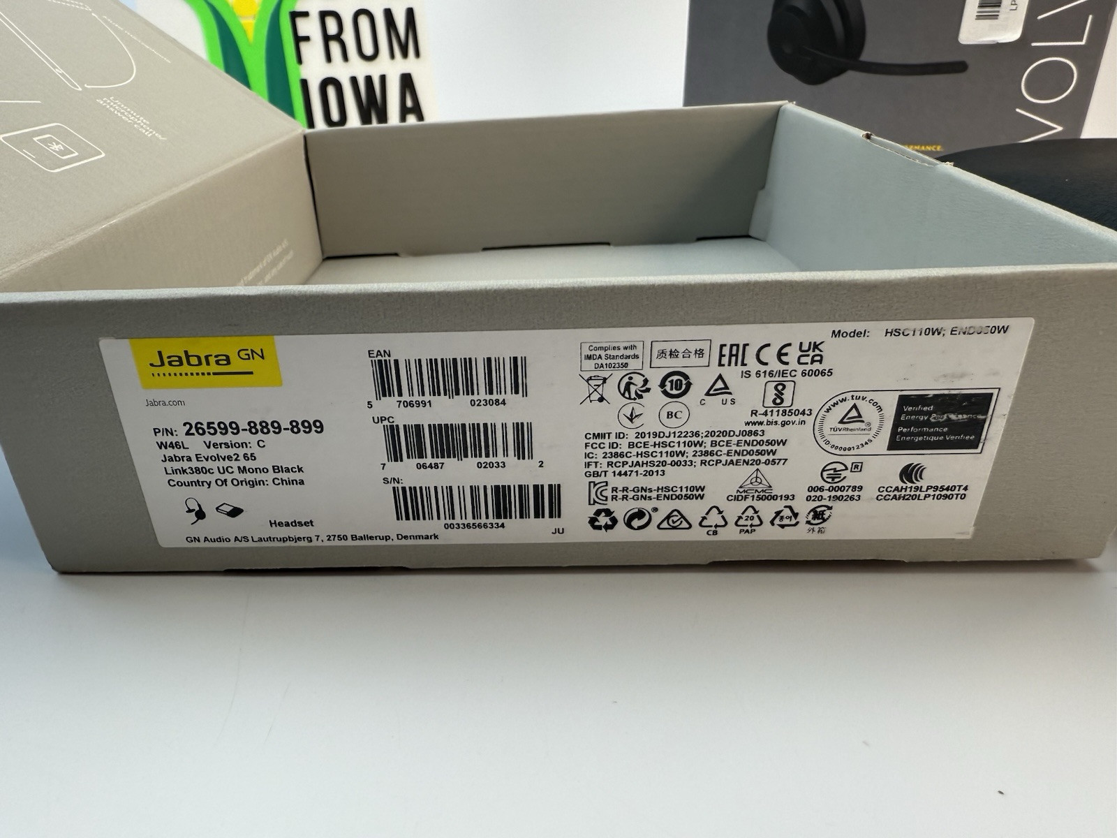 Jabra Evolve2 65 USB-C Wireless Headset