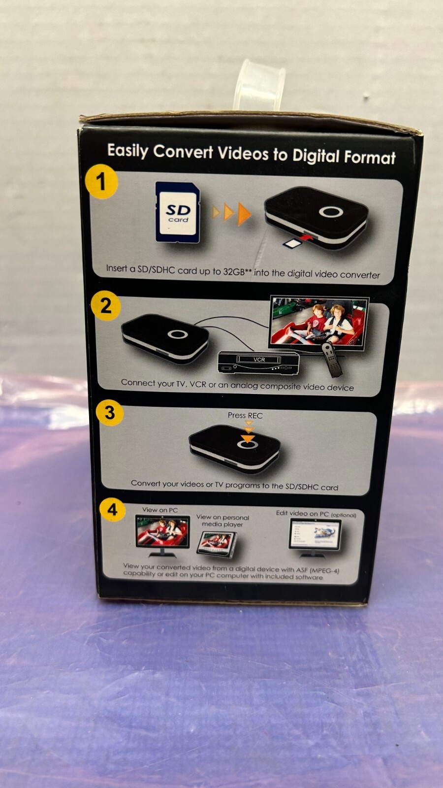 VuPoint DVC-ST100B-VP-BX4 DIGITAL VIDEO CONVERTER