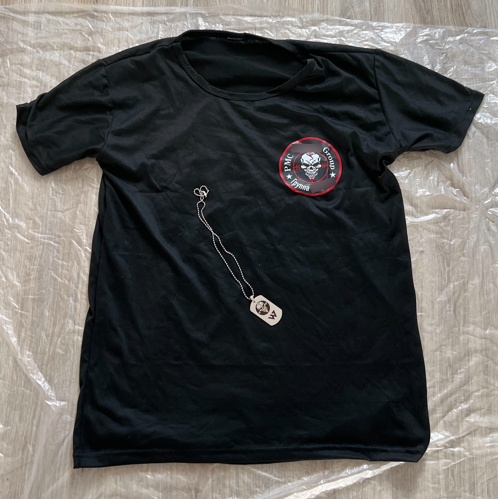 Original Russian Russia Army Soldier Uniform Military T-shirt Token Bakhmut 2023