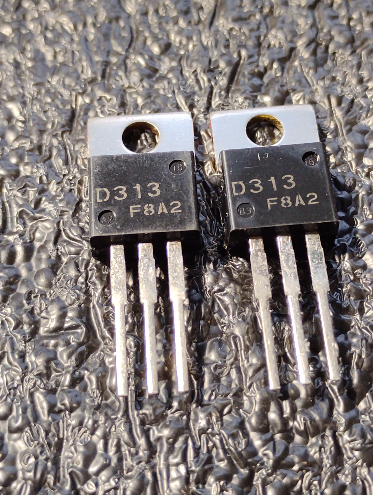 2SD313F Sanyo NPN Transistors the Real Deal better than the Substitutes
