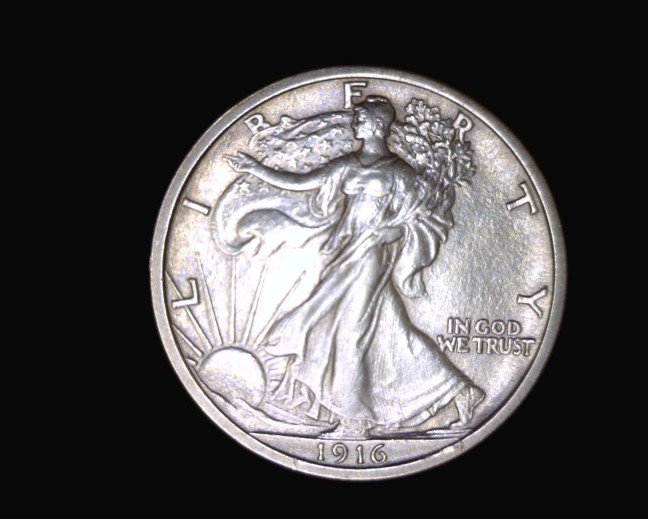 1916 Walking Liberty Half Dollar (uncirculated)