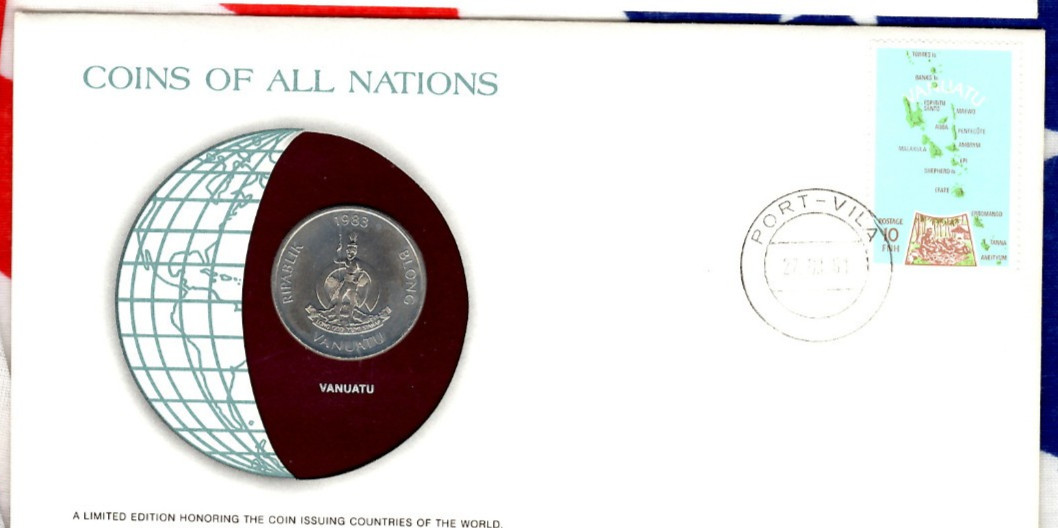 Coins of All Nations Vanuatu 20 Vatu 1983 UNC