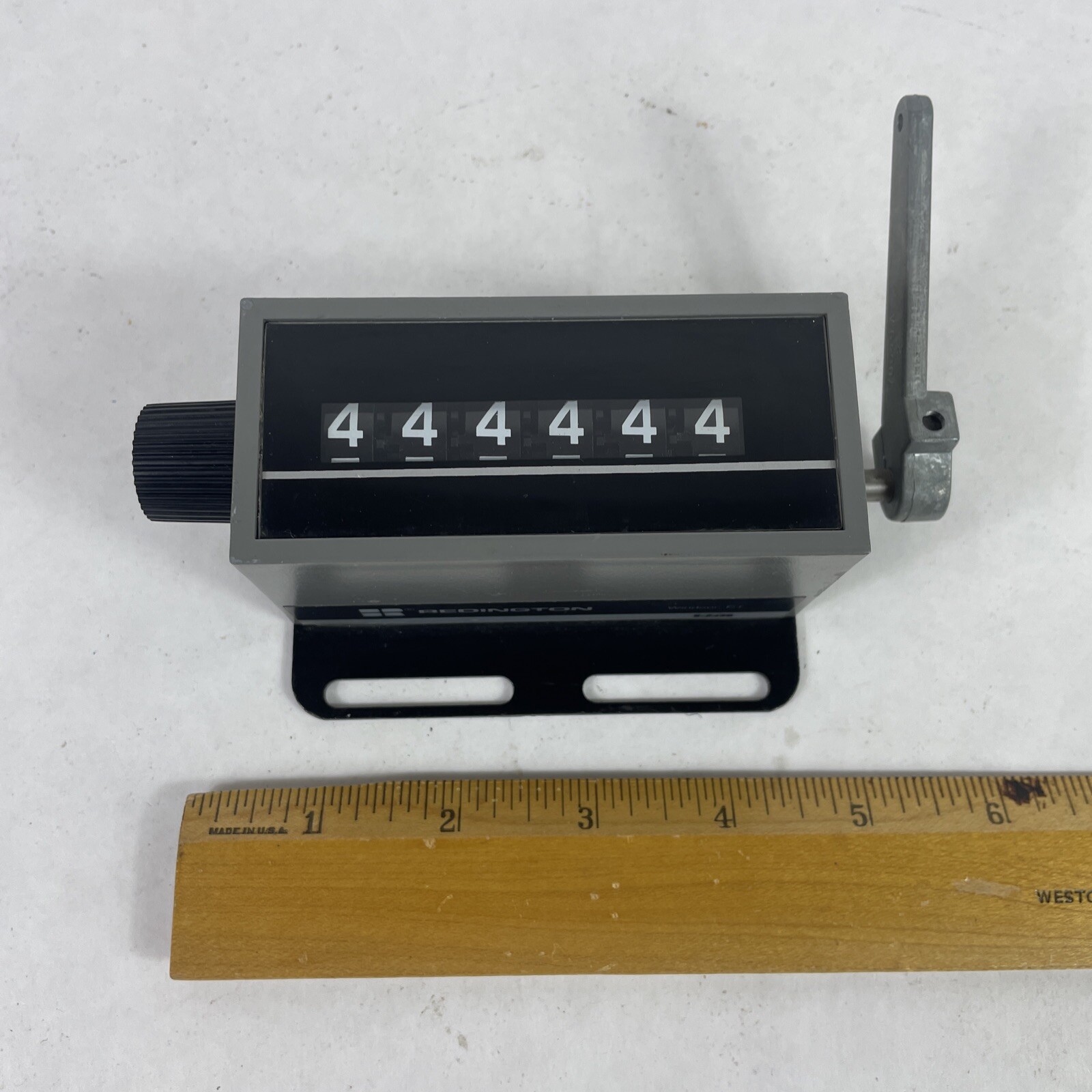Redington 6-Digit Display Mechanical Wheel Counter 5-2936