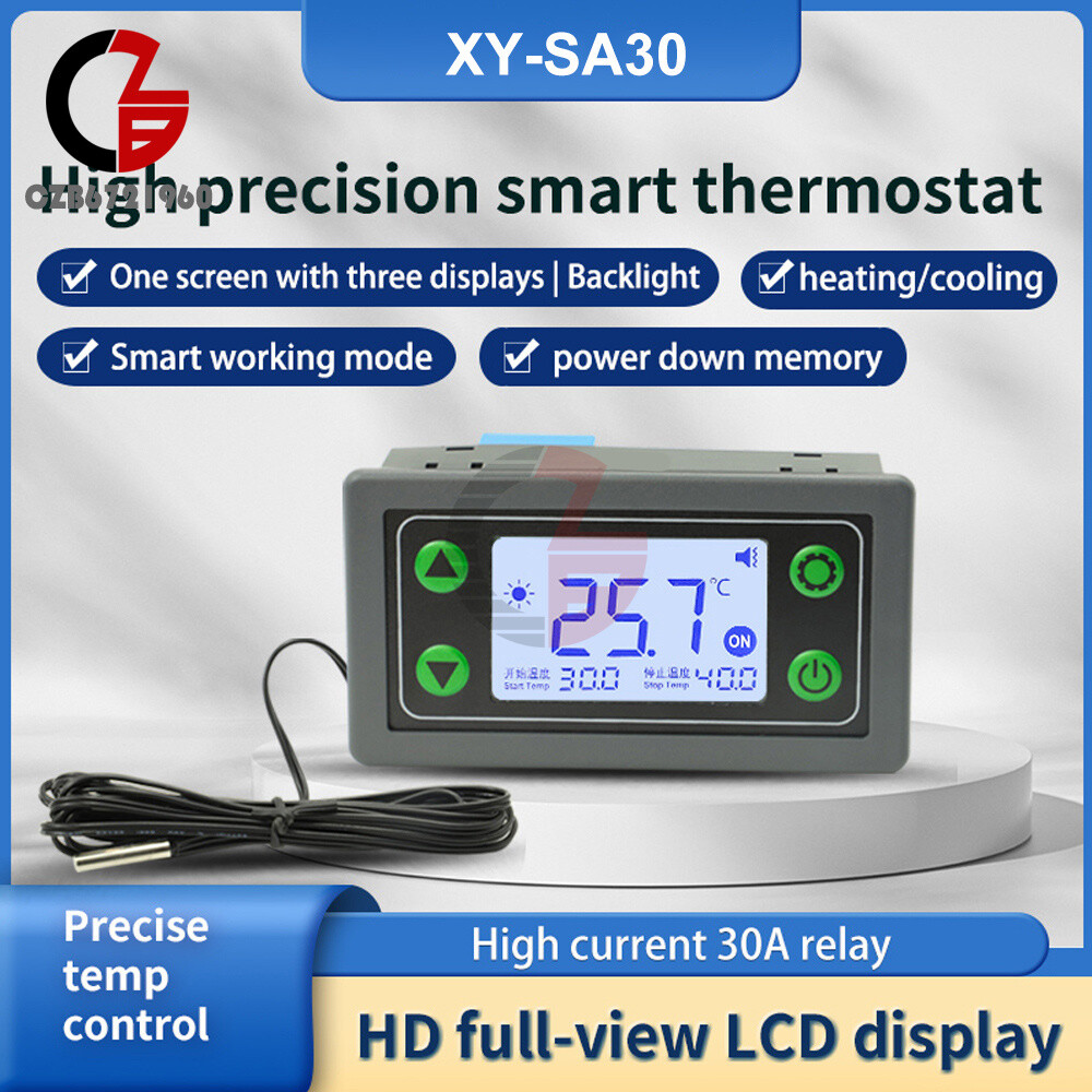 WIFI Remote Thermostat Digital Smart Automatic Temperature Controller with Probe