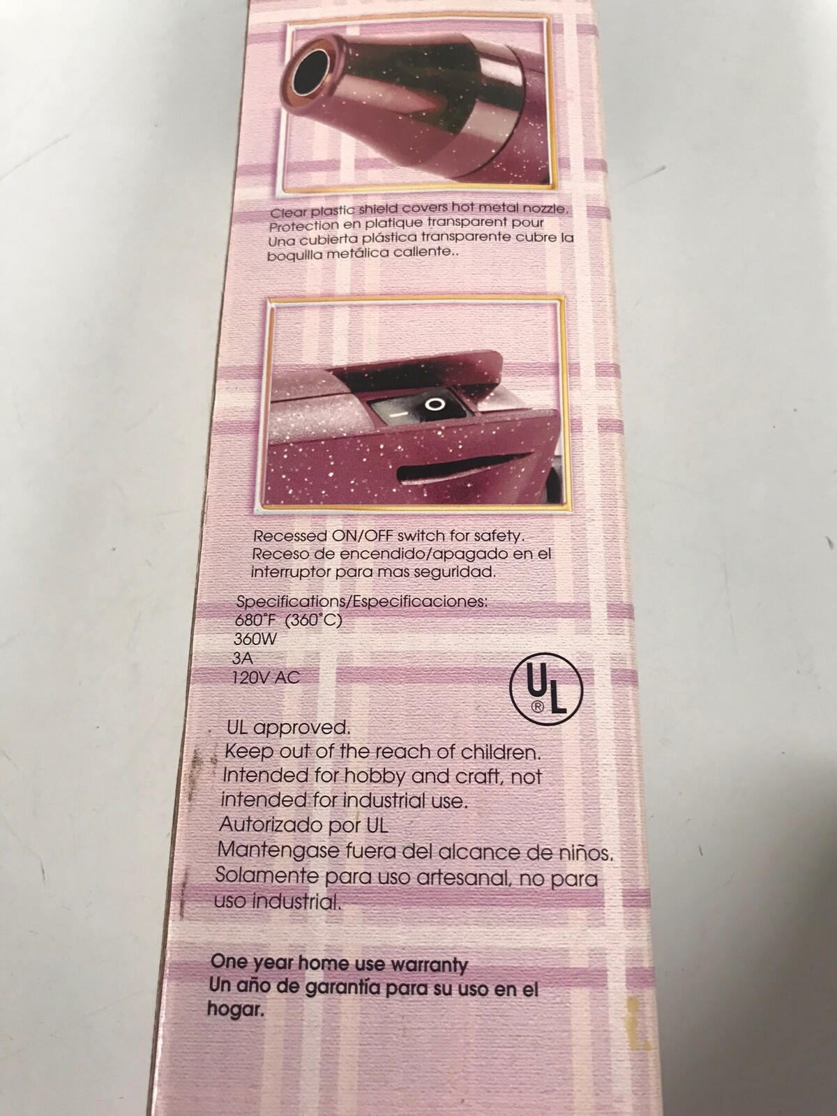 MARVY UCHIDA Embossing Heat Tool Model 2500 For Rubber Stamping A1