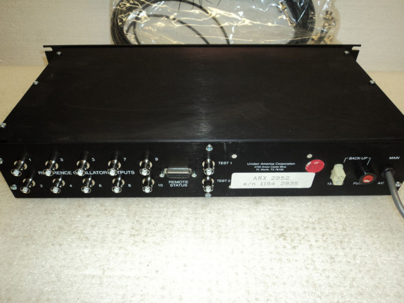 Uniden MASTER OSCILLATOR 10 outputs w/ wires ARX 2952 Brand New in Box from USA