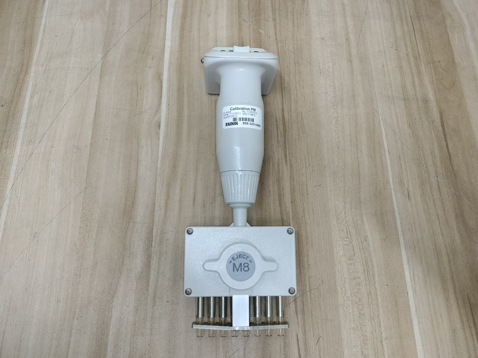 Rainin EDP M8 6 Channel Electronic Digital Pipette