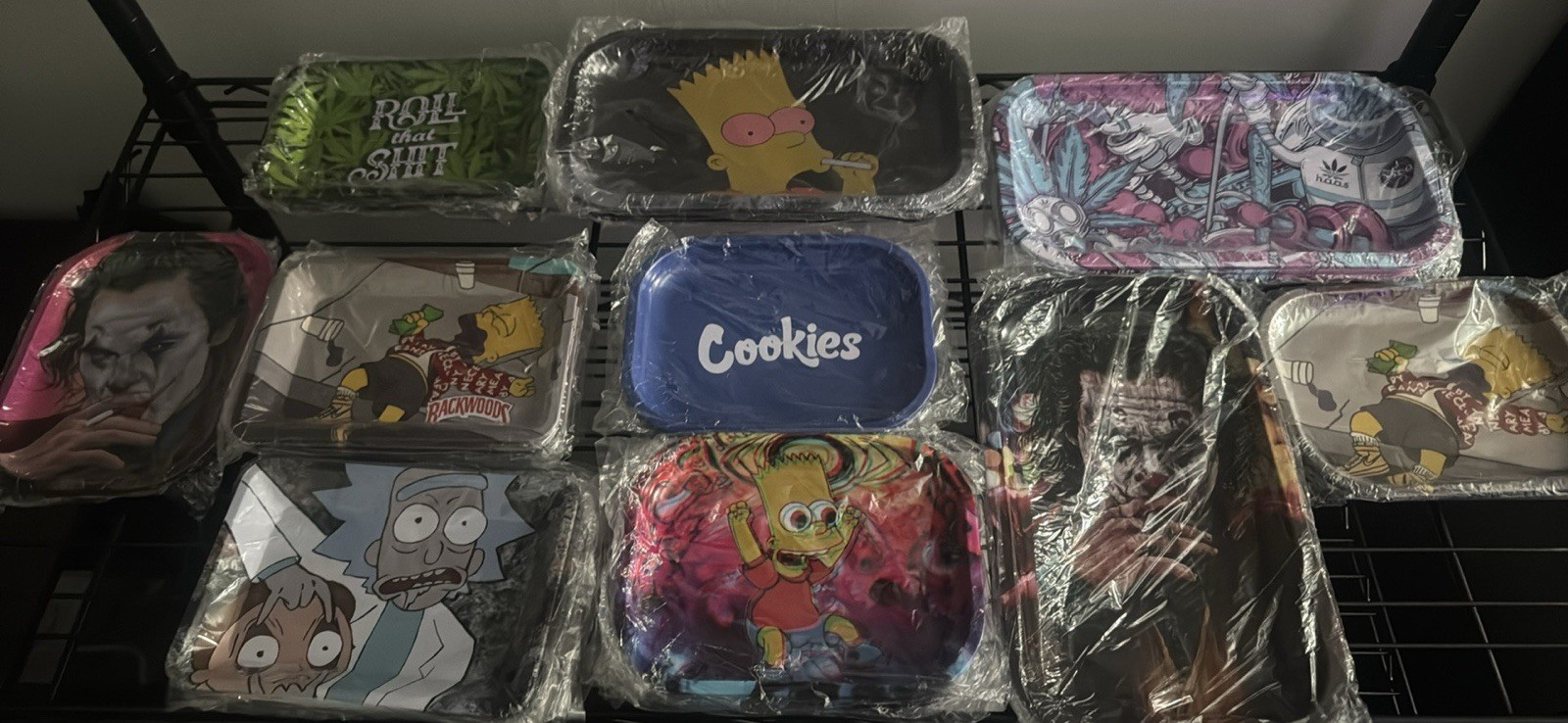 HIGH QUALITY CUSTOM ROLLING TRAYS