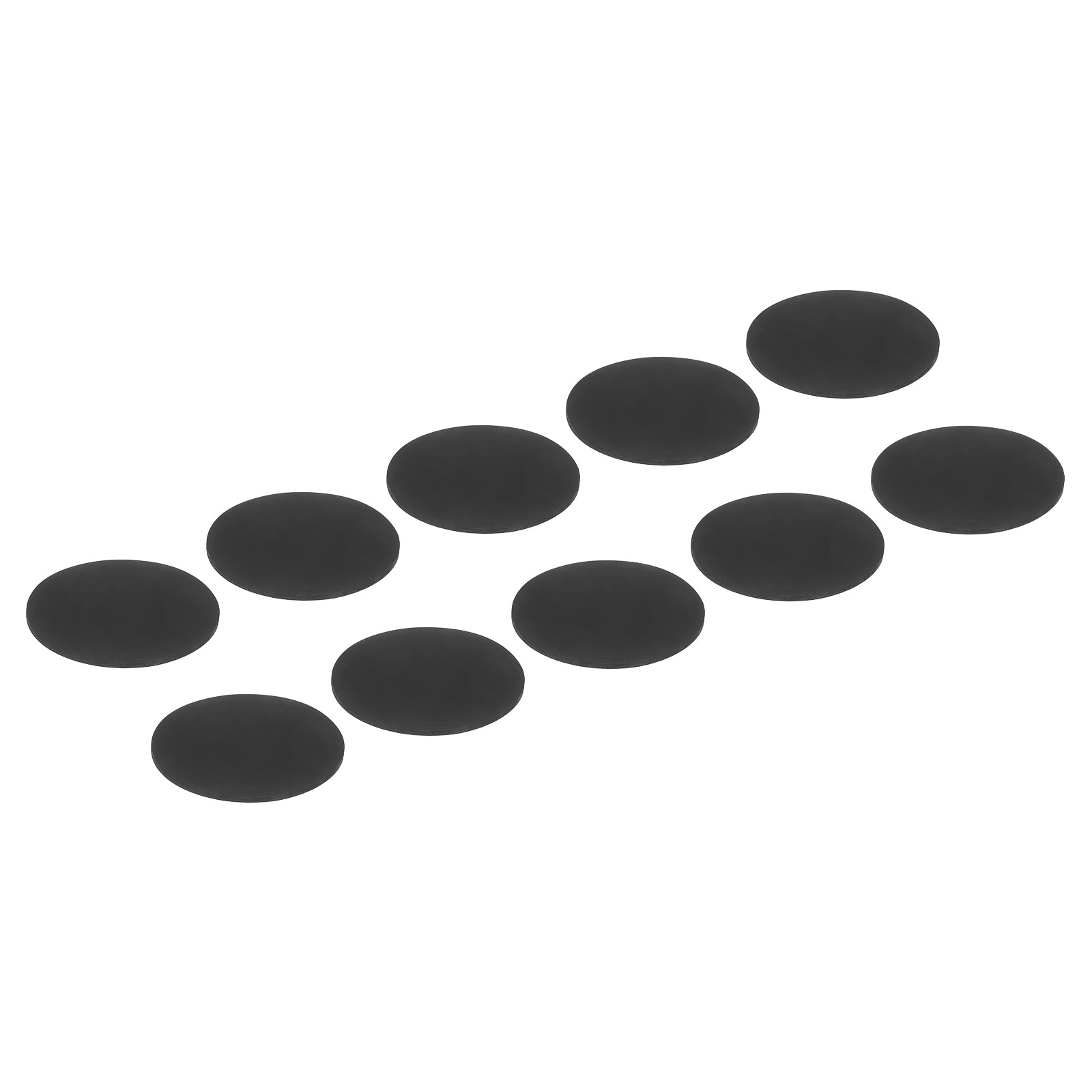 10 Pcs Non Slip Furniture Pads 95mm x 3mm, Adhesive Backed Rubber Feet
