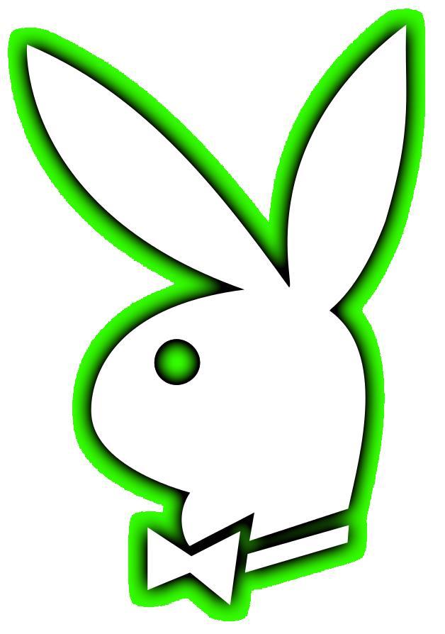 Playboy Rabbit # 10 - 8 x 10 Tee Shirt Iron On Transfer logo