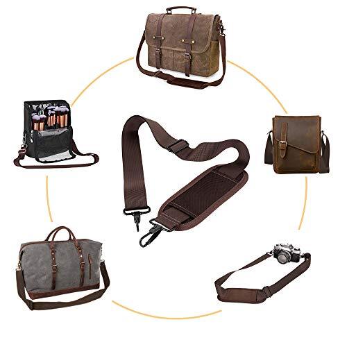 Shoulder Bag Strap Replacement Laptop Duffel Bag Adjustable Belt Strap w/ Buckle