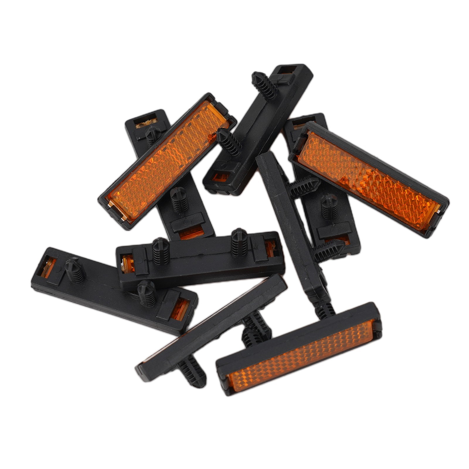 Bike Pedal Reflectors Bicycle Components Night Reflect Waterproof