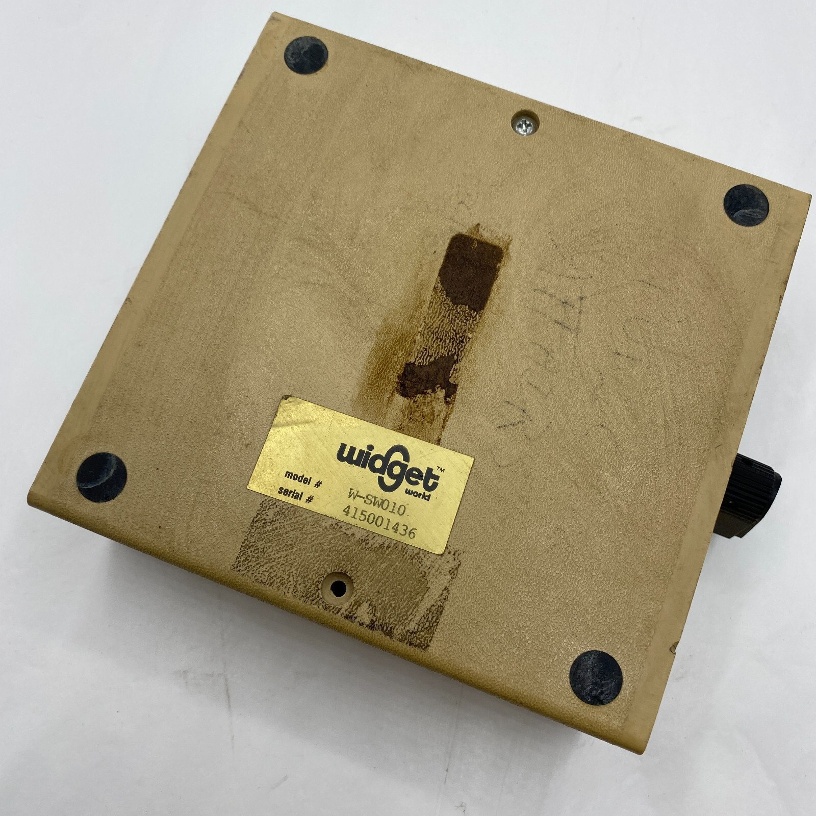 Widget World ABC Switch W-SW010 - Serial 415001436 - Industrial Control ✅