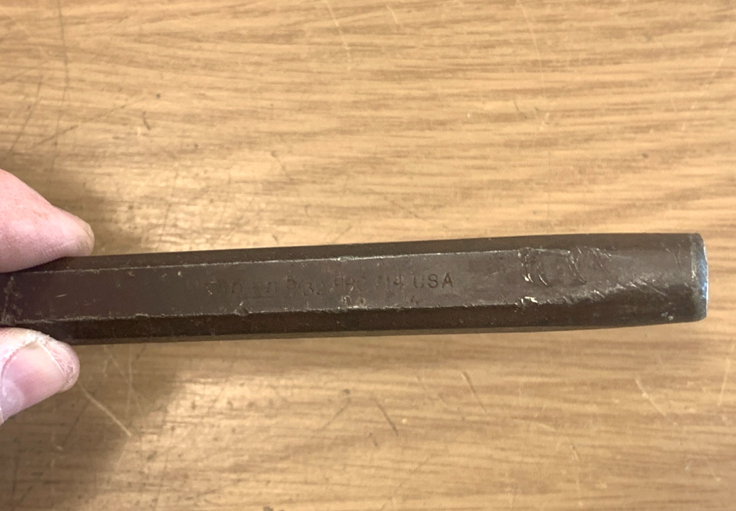 Snap On 5/32" PPC 714 Center Tapered Punch Tool 14" Long MADE IN USA - Vintage