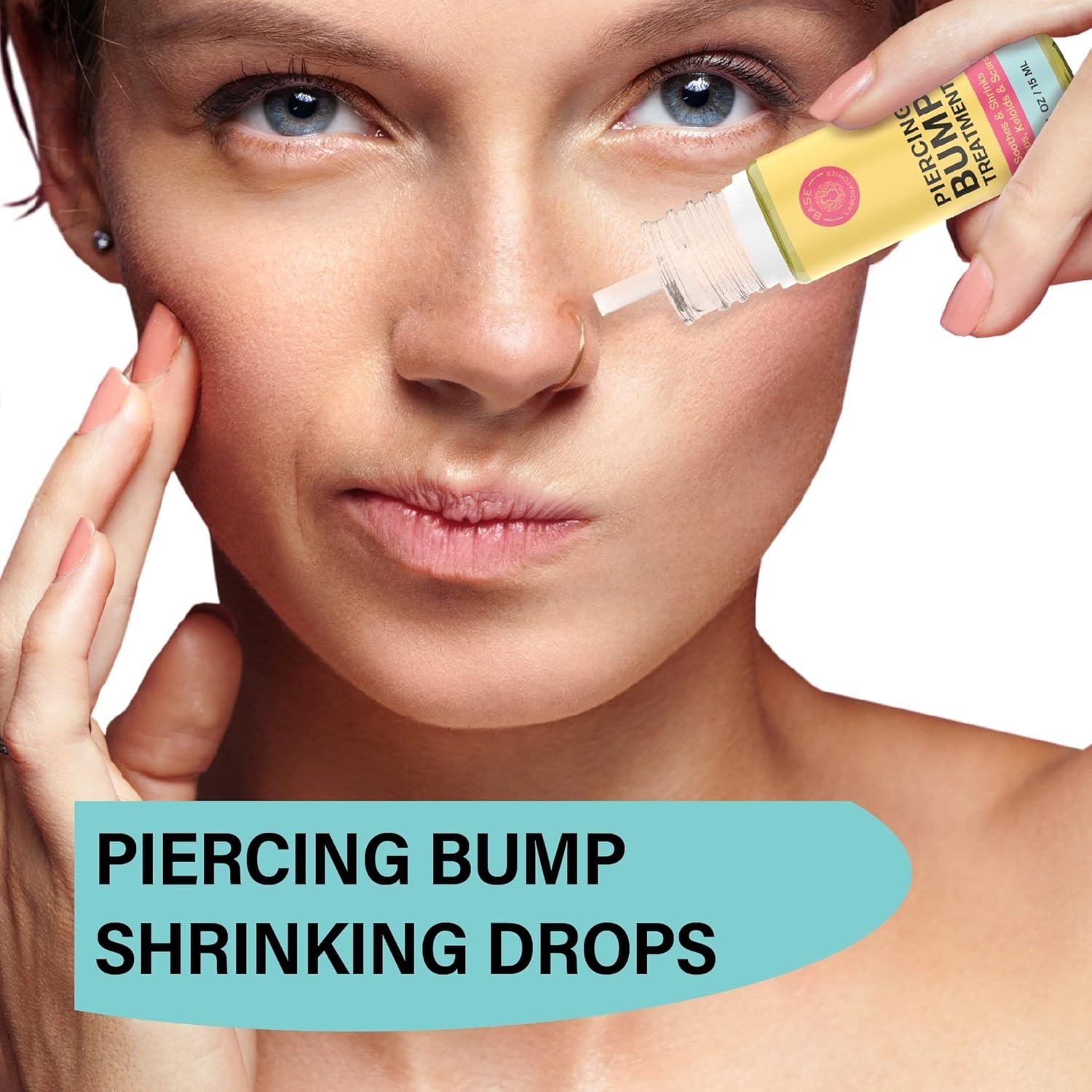 Piercing Aftercare Kit: Keloid & Piercing Bump Solution Oil15ml + Piercing Af...