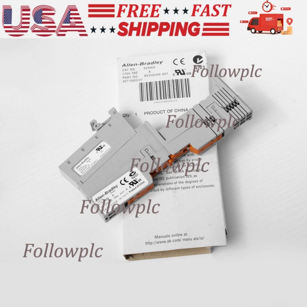 NEW 1734-TBS AB Point I/O Terminal Base w/Removable IEC  US Free Tax