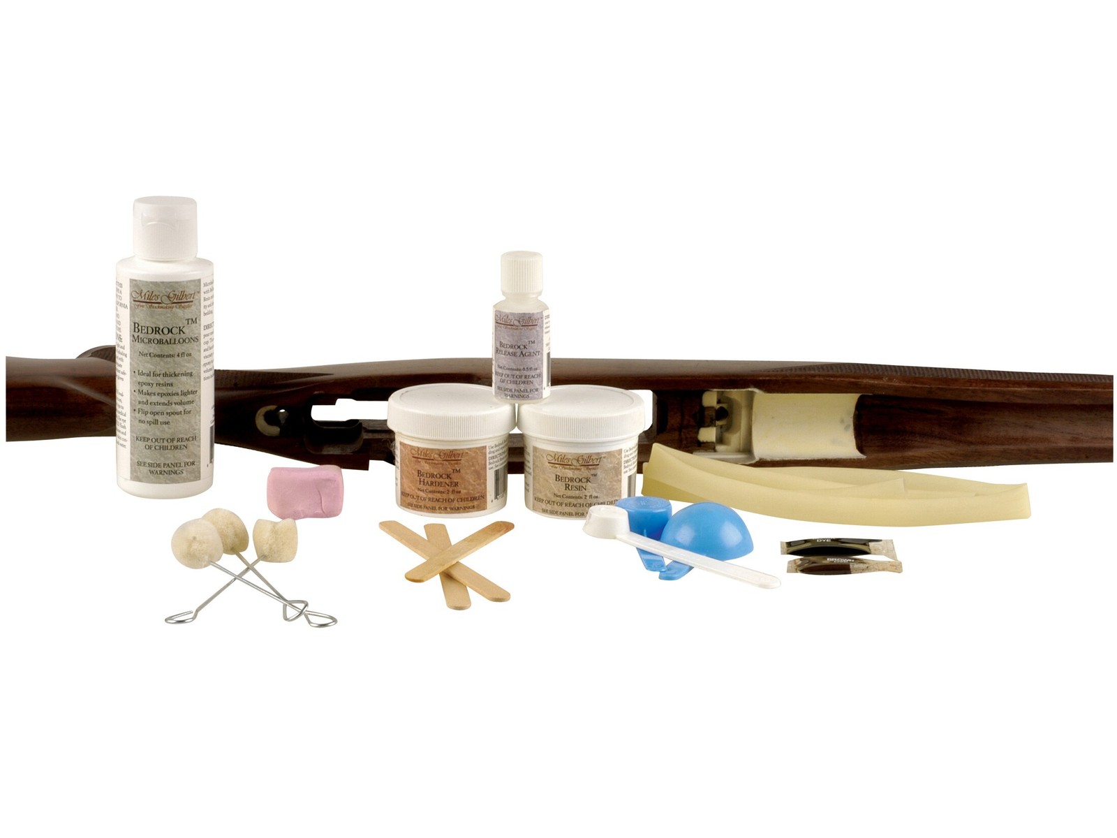 Miles Gilbert Bedrock Glass Bedding Kit