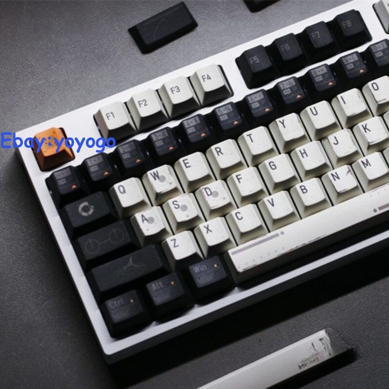 Interstellar Space 132-Key PBT Dye-Sub Keycaps – Cherry Profile for MX Switches