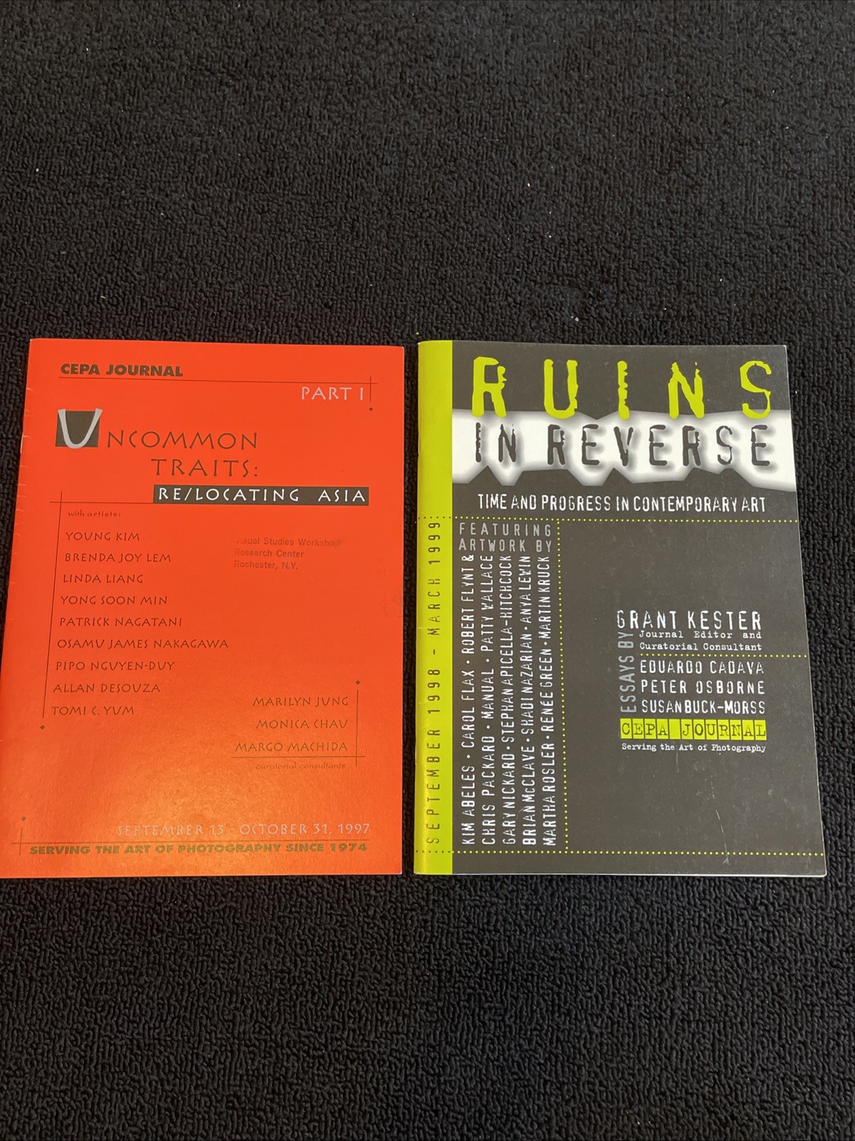 CEPA Journal Ruins in Reverse exhibition catalog photo 1999+Relocating Asia D6