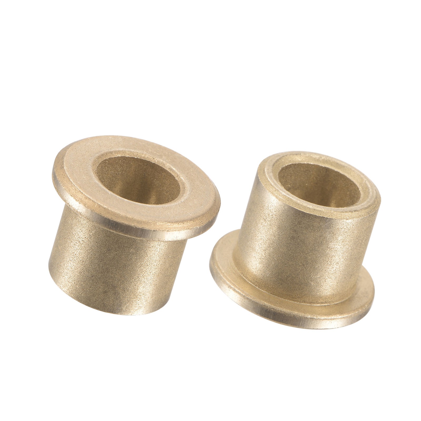 4pack Flange Sleeve Bearing 8x12x12mm Sintered Bronze Self-Lubricating Bushing