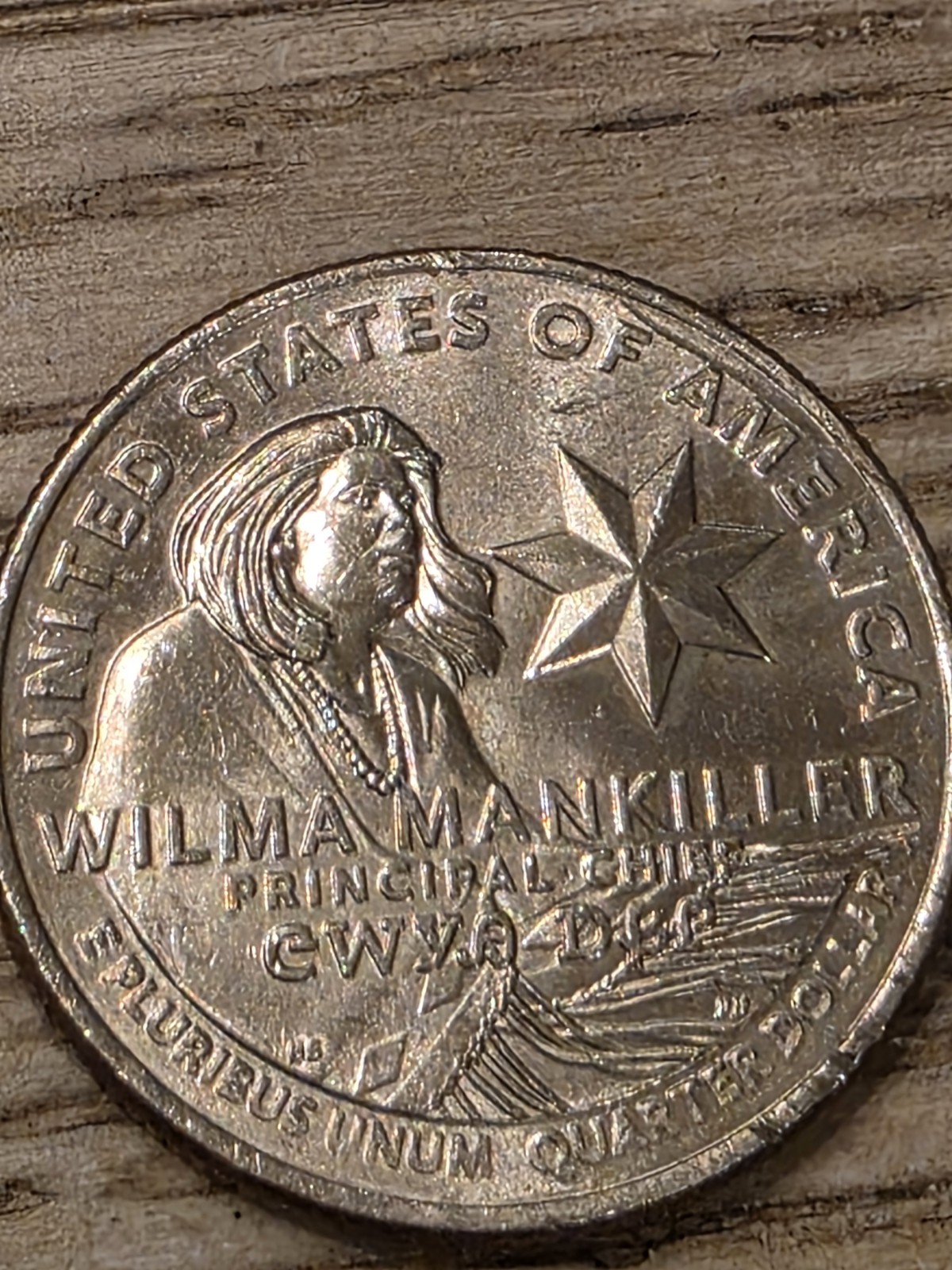 🔥 2022 WILMA MANKILLER (SCARFACE) & IN COD WE TRUST Philadelphia Mint Error🔥