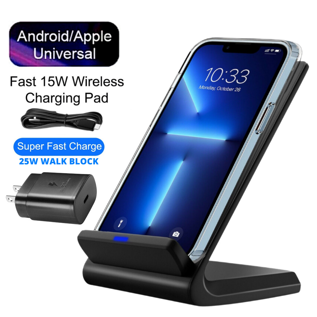 Cargador Rapido De Telefono para Samsung Galaxy S23 S22 S21 15W+25W + Adaptador