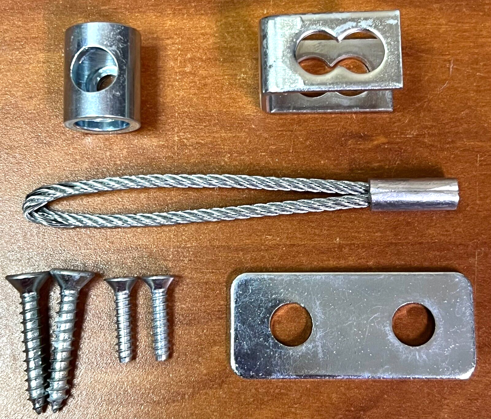 (Lot X 2) NEW - BMS LOC Notebook Computer Hook LOC Security Cable Kit .