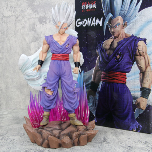 Dragon Ball Son Gohan Beast Mode Super Hero Figure 35 CM PVC Model With BOX