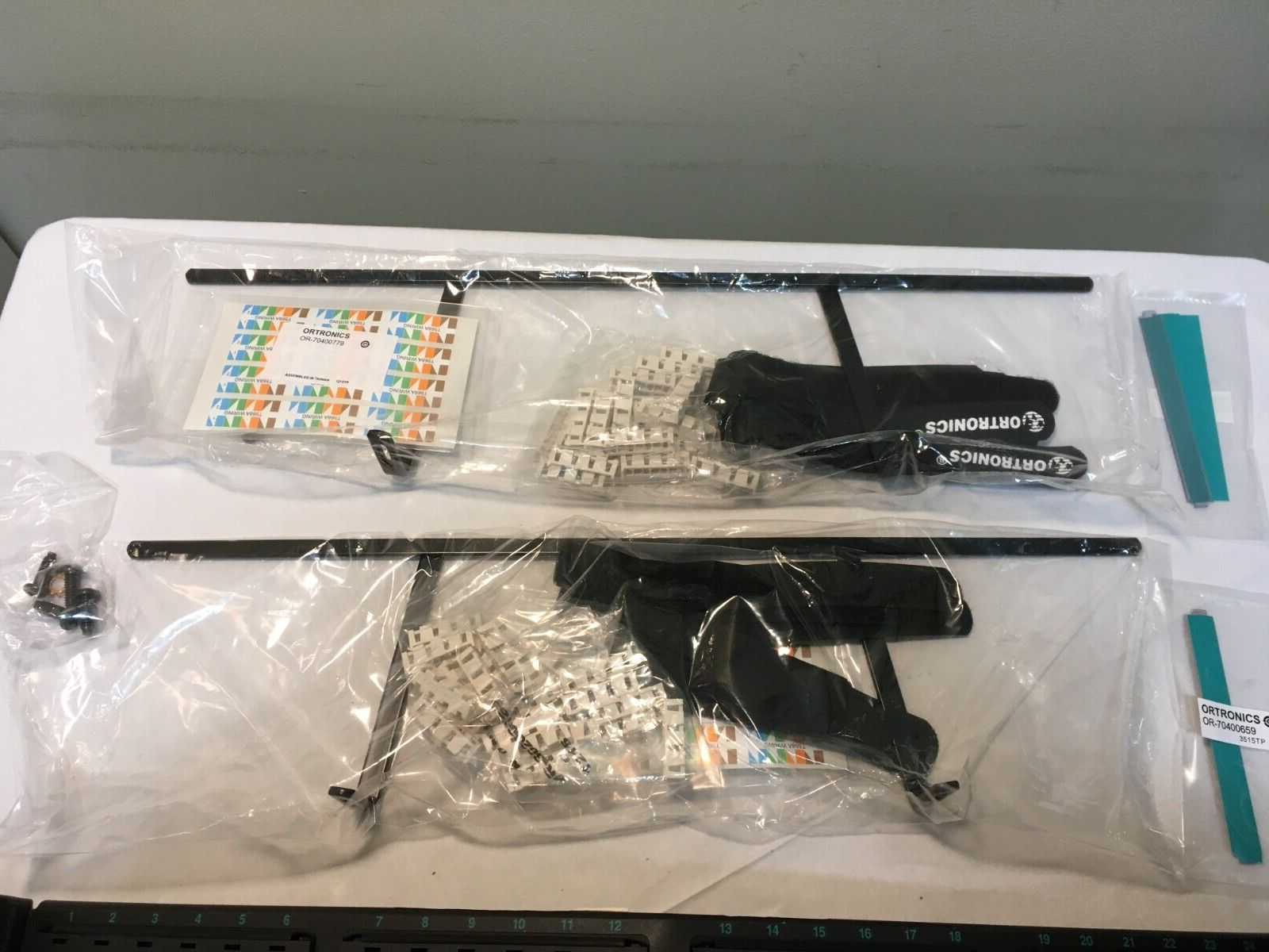 Ortronics OR-PHA5E6U48 48 Port Angled Cat5E Panel T568A/B