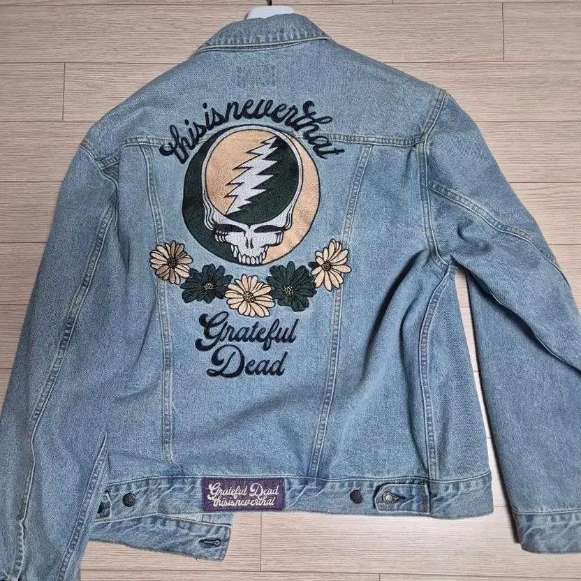 Dinette Greatful Dead Denim Jacket XL Official