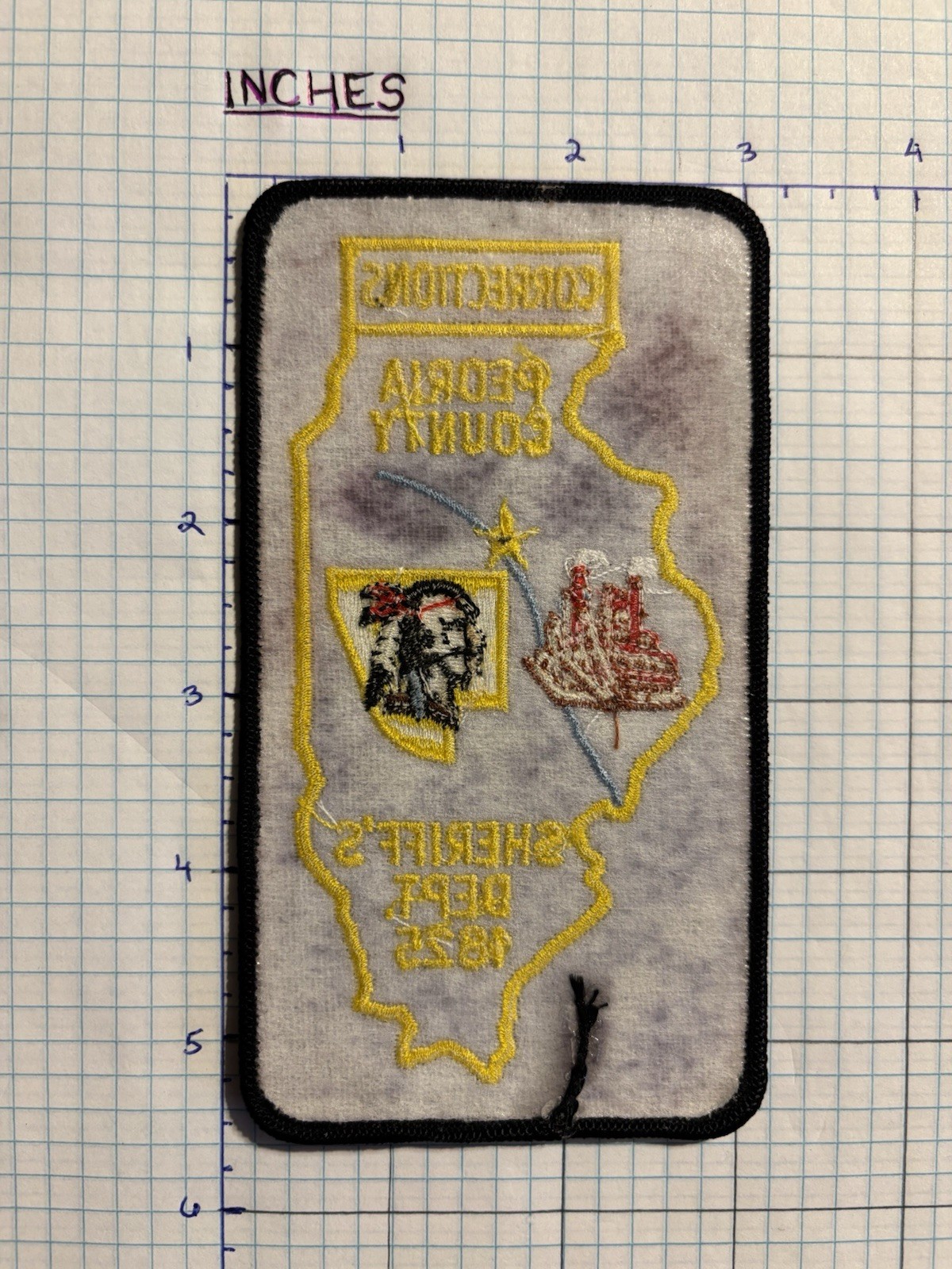 Peoria Co. Corrections Sheriff’s Department Patch