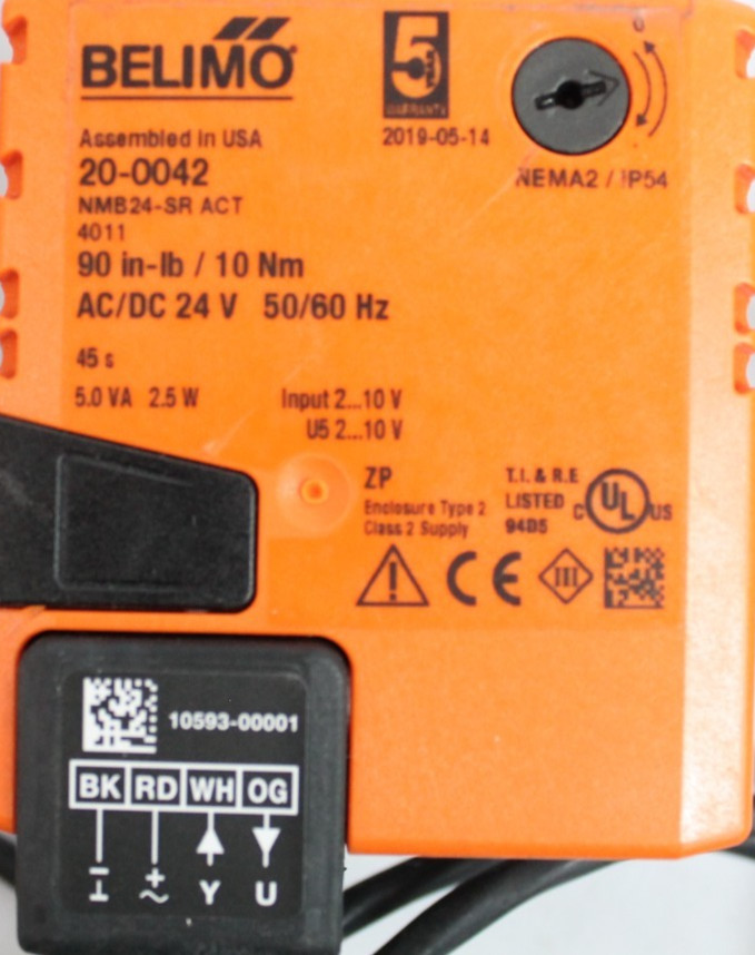 Belimo Damper Actuator NMB24-SR 20-0042